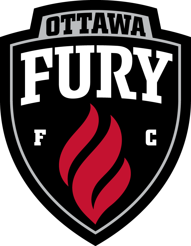 Ottawa Fury FC 2017-Pres Primary Logo t shirt iron on transfers